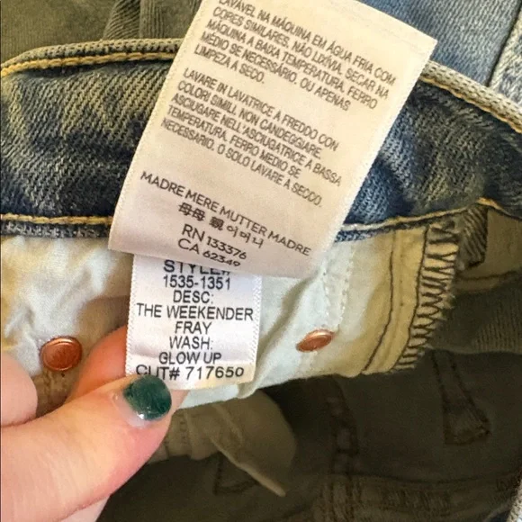 MOTHER The Weekender Fray - Picture 5 of 7